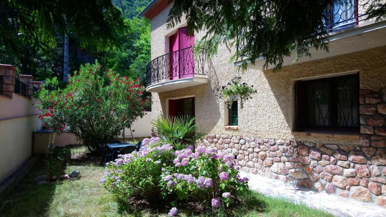 Appartement 48 M2 Avec Jardin Au Rdc Dans Villa A 5 Min A Pied Des Thermes De Vernet-Les-Bains, Location De Samedi A Samedi Exteriér fotografie
